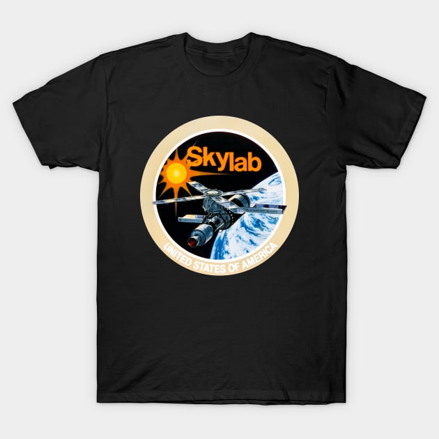 Skylab NASA Mission Patch T-Shirt by jutulen